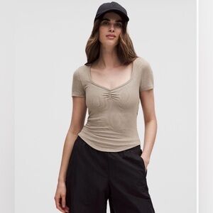 Hold Tight Sweetheart Short Sleeve Shirt